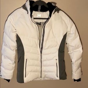 Obermeyer White Winter Jacket